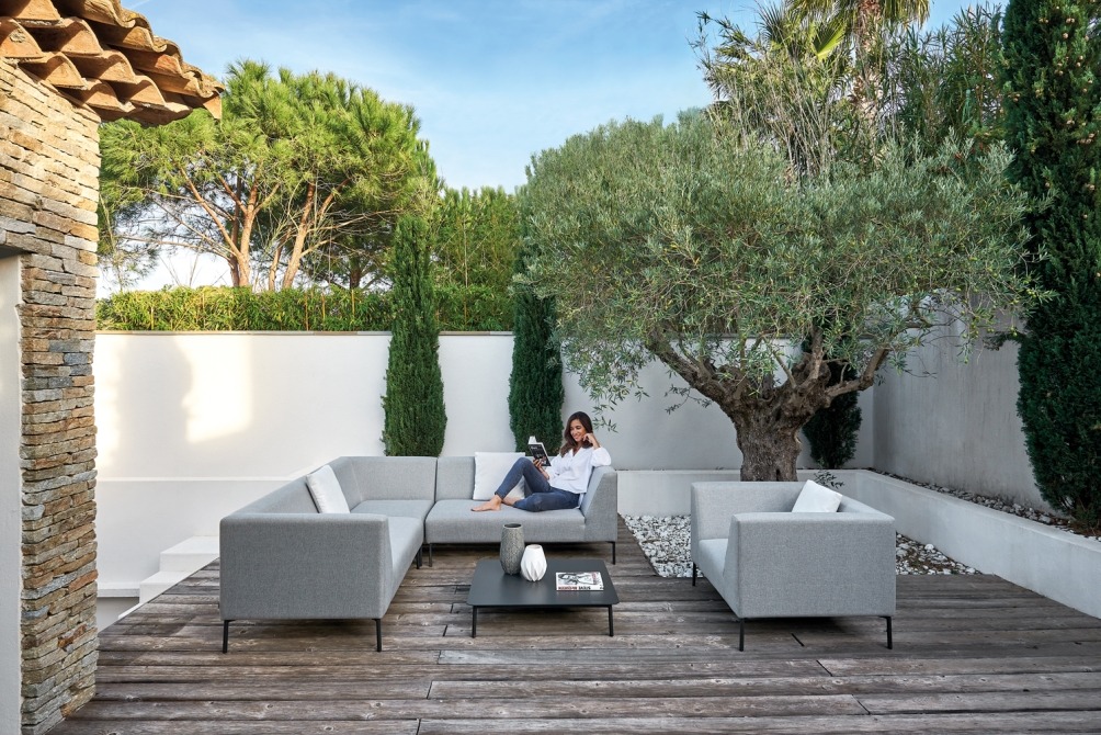 Coast modular lounge set on residential terrace