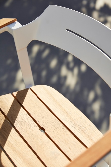 detail of Icon dining armchair