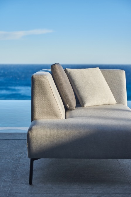 Coast modular lounge set on terrace with sea view