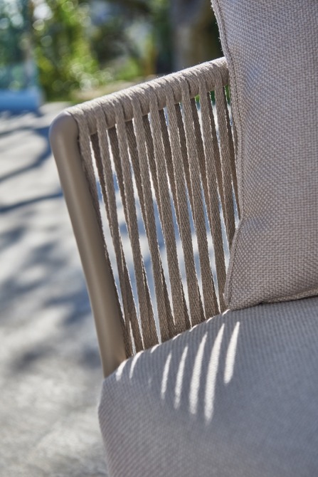 detail of Newport lounge chair