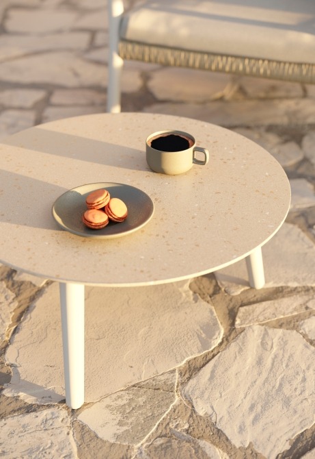 Ray coffee table ceramic top