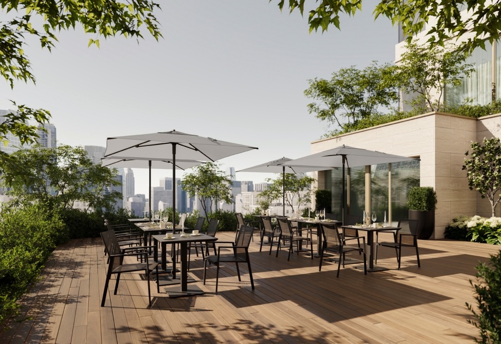 Tayo mid pole umbrella